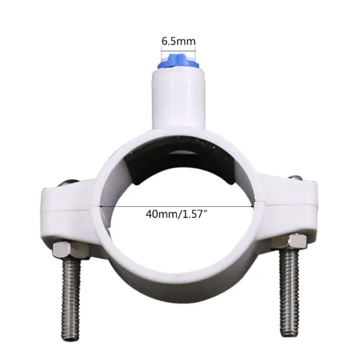 AquaConnect RO-Abflussklemme 40 mm mit 1/4 Zoll Quick Connect Fitting – Bild 6