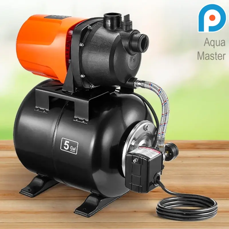 Hauswasserwerk, Druckerhöhung