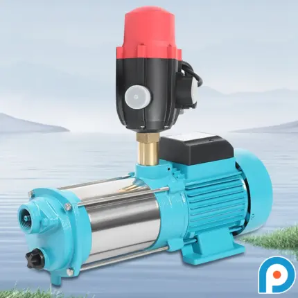 PowerFlow MC6SA-1300 Edelstahl Kreiselpumpe seitlich