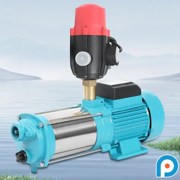 PowerFlow MC6SA-1300 Edelstahl Kreiselpumpe seitlich