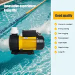 Meerwasserpumpe Meeresfrüchte Pool Rohpool 220V Aquakultur Wasserpumpe Fischteichpumpe Korrosionsbeständige externe Umwälzpumpen – Bild 3