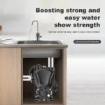 Vollautomatische Wasserdruckerhöhungspumpe, leise selbstansaugende Pumpe, 320 W, 380 W, 480 W, Warmwasserbereiter-Druckerhöhungspumpe – Bild 4