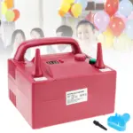 BOROSINO 600 W/800 W B362P B302P Timing Quantitativer elektrischer Ballonpumpen-Inflator für Festival/Party mit 2 Inflationsdüsen