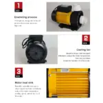 Meerwasserpumpe Meeresfrüchte Pool Rohpool 220V Aquakultur Wasserpumpe Fischteichpumpe Korrosionsbeständige externe Umwälzpumpen – Bild 6