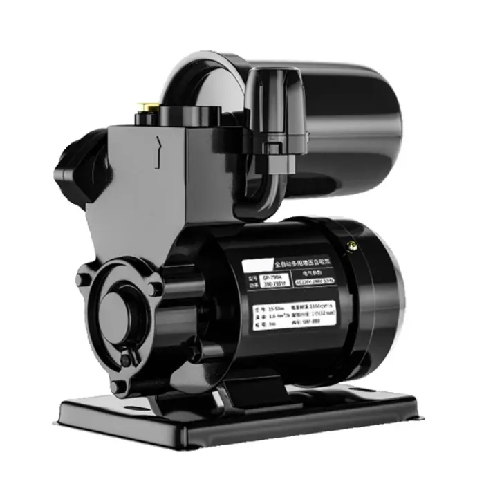 Vollautomatische Wasserdruckerhöhungspumpe, leise selbstansaugende Pumpe, 320 W, 380 W, 480 W, 680 W, leise Warmwasserbereiter-Druckerhöhungspumpe – Bild 4