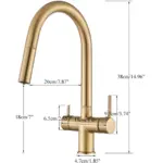 HydraTres R5059 3-Wege Küchenarmatur – Bild 3