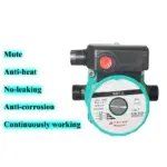 100W Household heating hot water circulation pump to warm the ultra-quiet booster pump Central Heating Boiler air conditioner