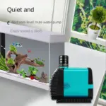 Aisitin Aquarium Tauch pumpe Niedrigwasser pumpe für Aquarium Boden filter Stumm saug Exkrement wechsel Boden Saugpumpe – Bild 4