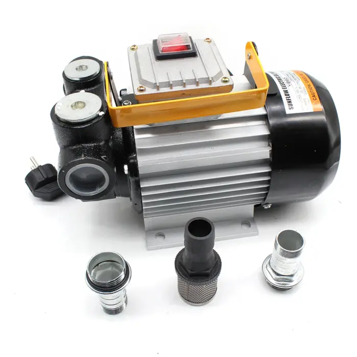 Elektrische Ölpumpe, selbstansaugend, Transfer, Heizöl, Diesel, 220 V, 60 l/min, 550 W Filter – Bild 5