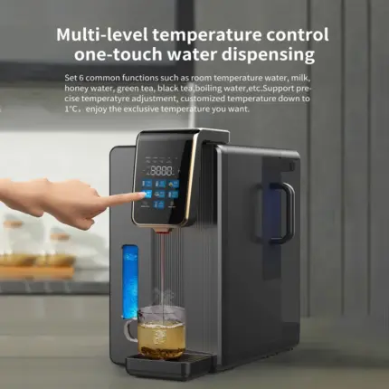 3500PPB Wasserfilter Reichhaltiger Wasserstoffgenerator Ionisator Desktop Home Office Wasserstoffreiches Wasserstoffwasserreinigungsausrüstung