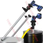 21-V-Kraftstofftransferpumpe, tragbare Lithiumbatterie, eingesetzte Fasspumpe, 3200 W Diesel, Kerosin, elektrische Ölpumpe, Kraftstoffspender