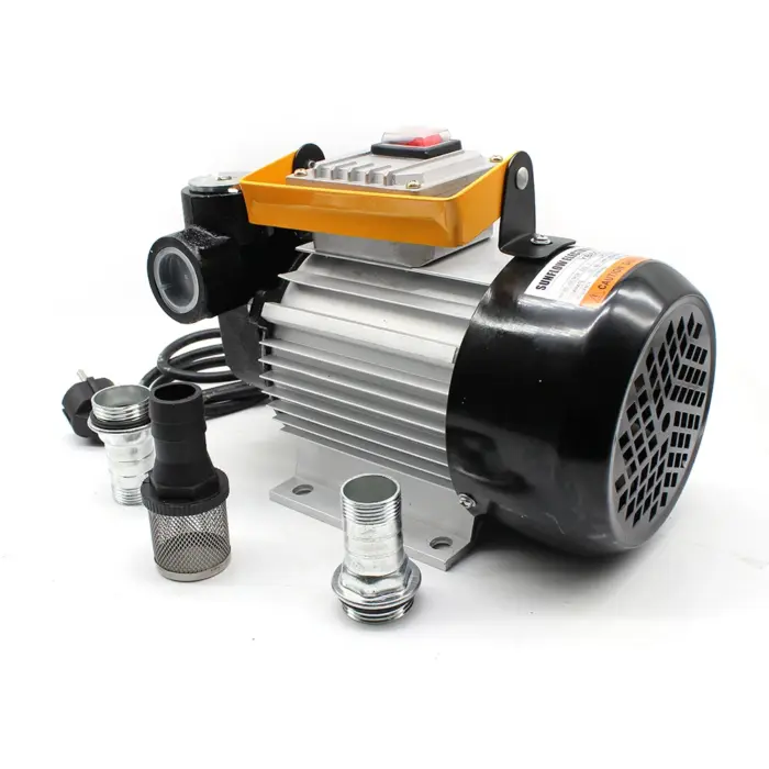 Elektrische Ölpumpe, selbstansaugend, Transfer, Heizöl, Diesel, 220 V, 60 l/min, 550 W Filter – Bild 6