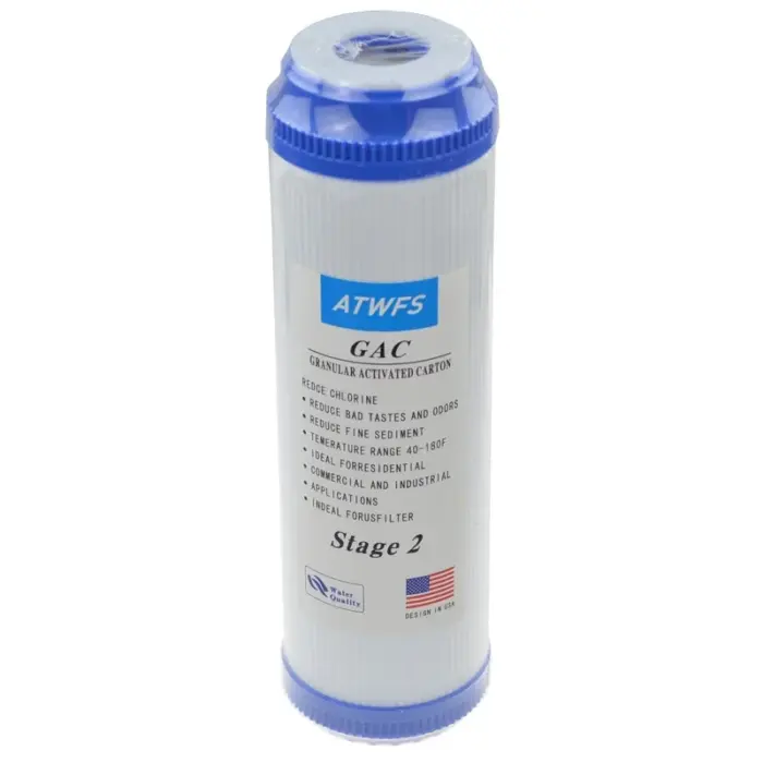 10-Zoll-Wasserreinigerfilter UDF-Körniger Aktivkohlefilter + PP-Baumwollfilter + CTO-Wasseraufbereitung mit komprimiertem Kohlenstoff – Bild 6