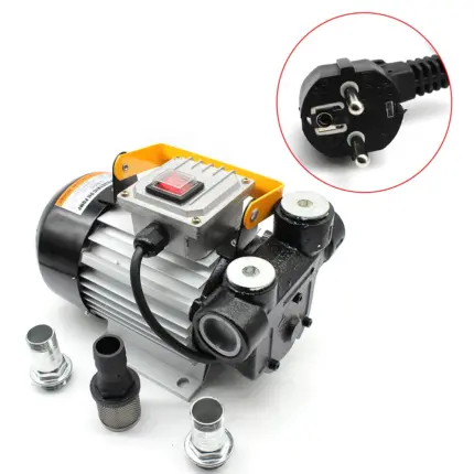 Elektrische Ölpumpe, selbstansaugend, Transfer, Heizöl, Diesel, 220 V, 60 l/min, 550 W Filter
